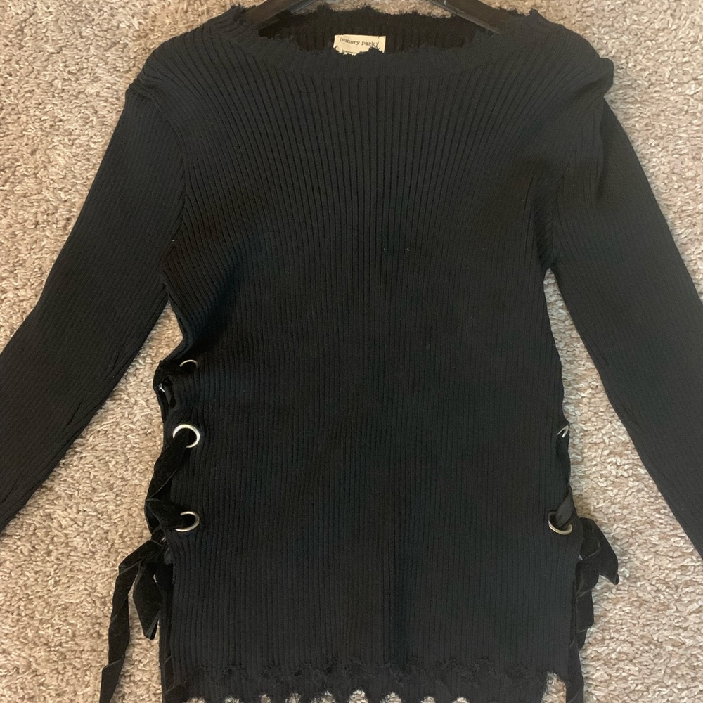 EMORY PARK⭐️- Black Crew Neck Sweater 4 For $25